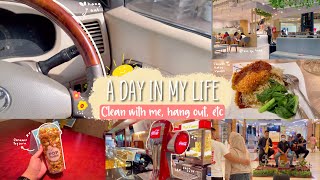 a day in my life 🌞 | clean with me, hang out, etc 🧸