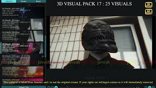 3D VisualPack # 17 - 25 Visuals