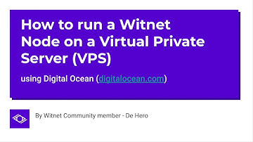 Setting up a Witnet Node using a VPS (Digital Ocean)