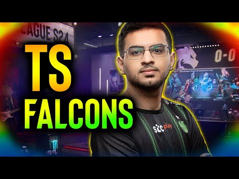 FALCONS vs TEAM SPIRIT - GROUP STAGE 2 - DREAMLEAGUE SEASON 24 DOTA 2