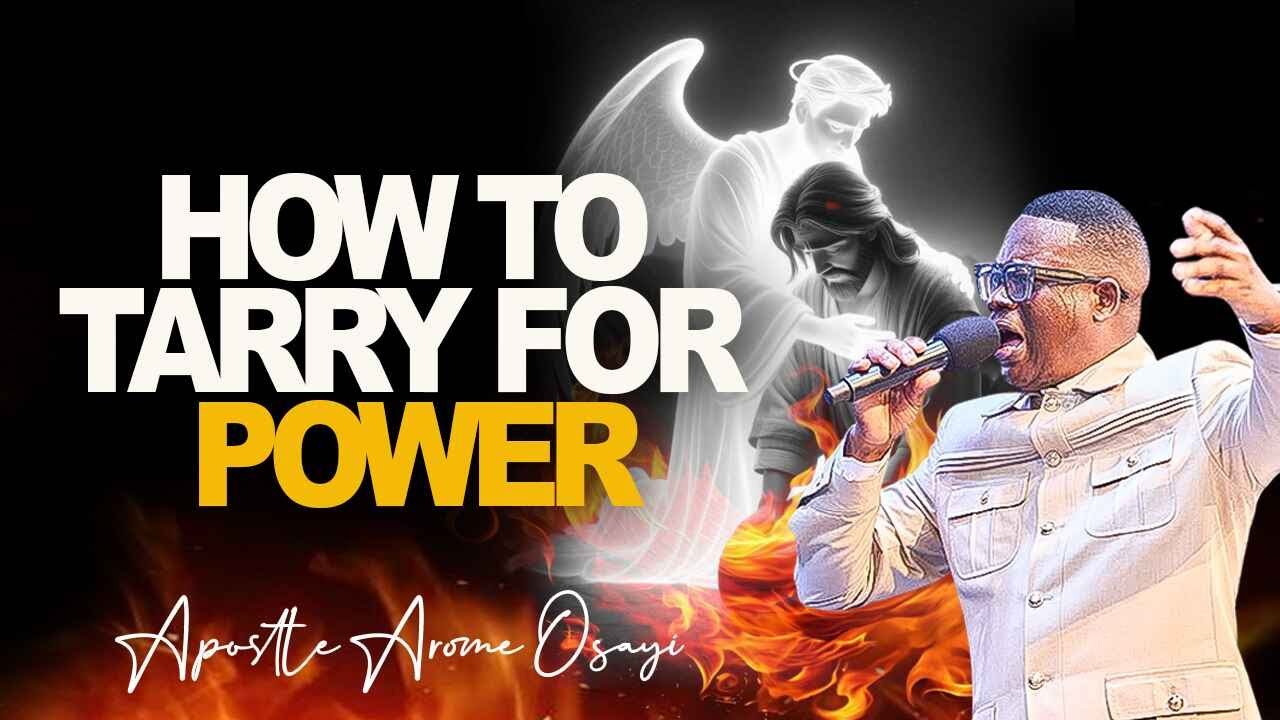 How to tarry for power #apostlearomeosayi #rcnglobal #prayer #viralvideo #spritualawakening