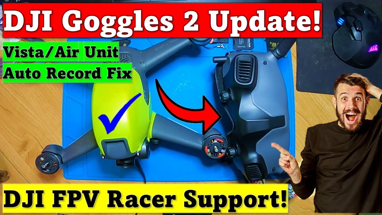 DJI Goggles 2 FPV Drone support | Vista fix!