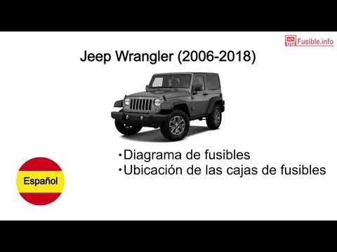 Diagrama de fusibles Jeep Wrangler (2006-2018) - YouTube