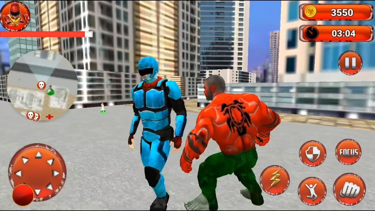 Grand Speed Light Hero Action | Super Robot Hero City Missions - Android GamePlay