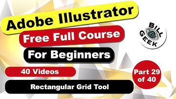 Adobe Illustrator Rectangular Grid Tool (Using the Illustrator Rectangular Grid Tool)