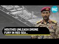 Houthis Unleash Drones In Red Sea As Israel Invades Rafah; Merchant Vessel Attacked | Watch