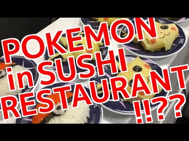 Found Pokemon in a Sushi Restaurant?? | How To Sushi