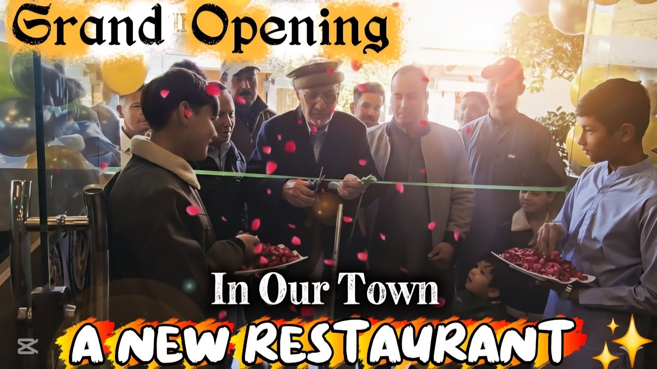 Opening Ceremony In Alamdar Road || Aliz Vlog