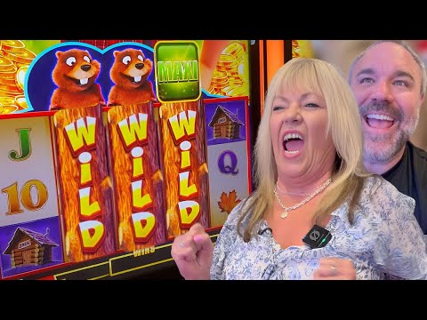 Lucky Lady Janet Gets The Beavers To Grow For A Big Win (Your Luck Has Arrived)