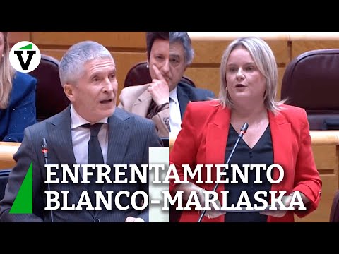 Nuevo enfrentamiento Blanco-Marlaska en el Senado