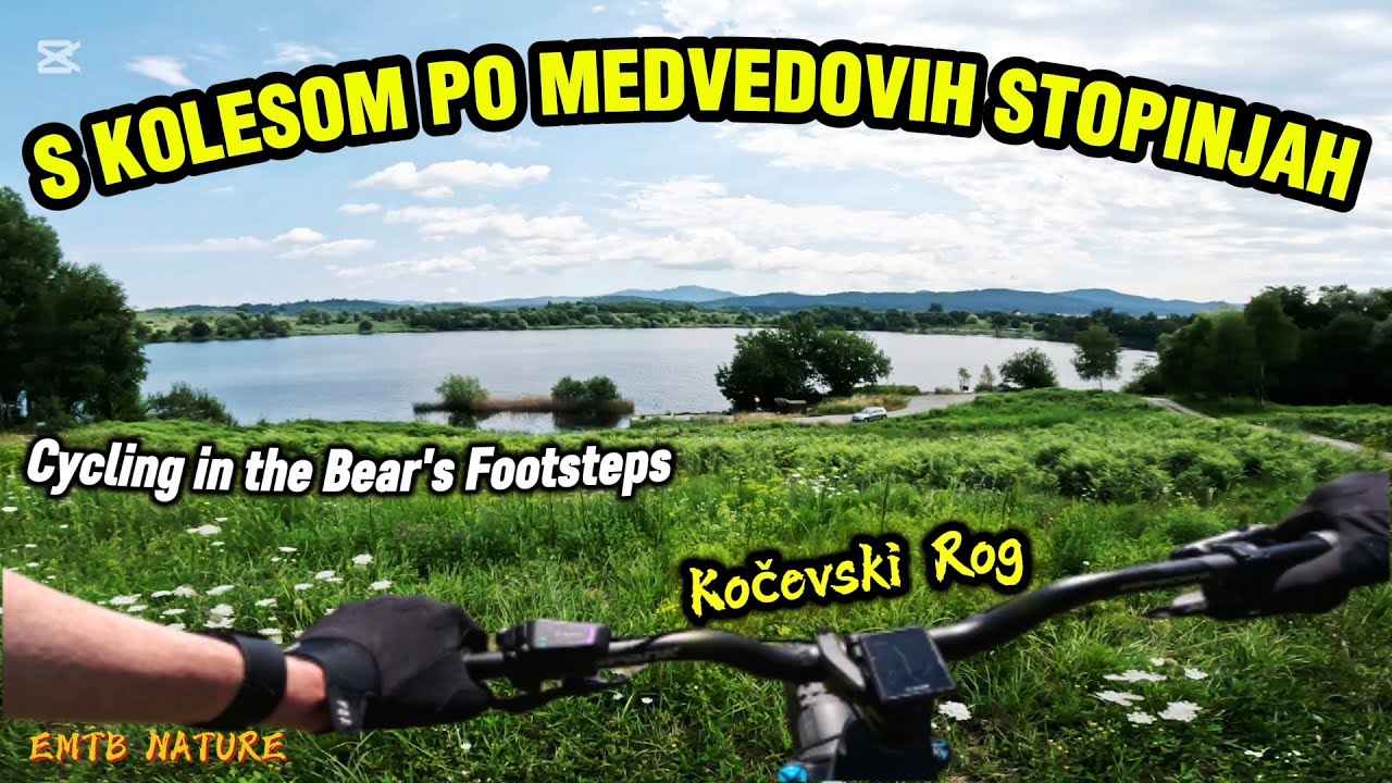 S kolesom po medvedovih stopinjah #lepoteslovenije #kocevskirog #kocevskojezero