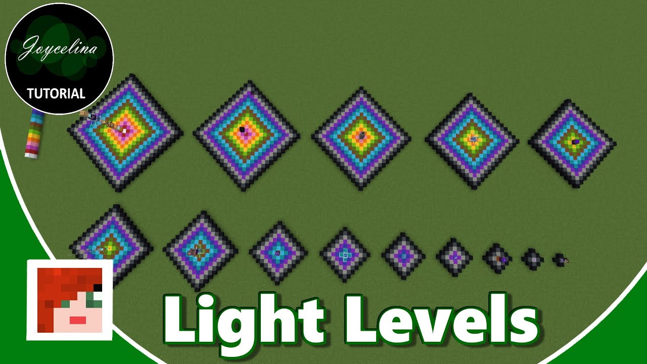 Joycelina Tutorial - Light Levels Including 1.17 Items