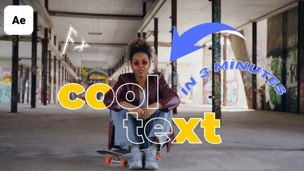 Cool and Easy Text Effect in After Effects | After Effects Tutorials ...