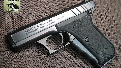 HK P7 PSP "Squeeze Cocker" 9mm Pistol