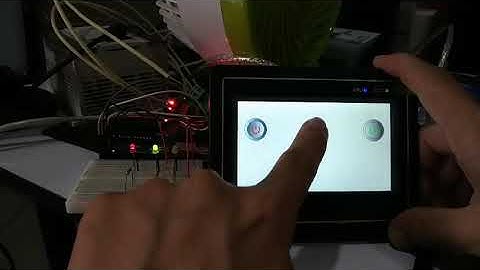 HMI E-POWER touchscreen 4.3" link with Arduino