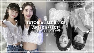 HOW TO MAKE A BLUR EFFECT LIKE AFTER EFFECT IN NODE VIDEO//By: Yummrl