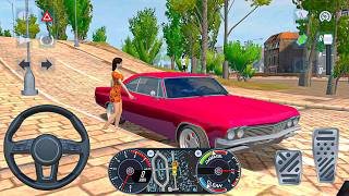 Taxi Cab Driving Simulator: Chevrolet Impala Sport Coup Bust city traffic game - android gameplay screenshot 3