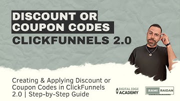 SOP: Creating and Applying Discount or Copouns Codes in ClickFunnels 2.0  Step-by-Step Guide