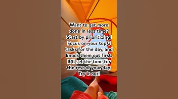 Boost your productivity in just 3 steps! Try this simple hack and watch your day transform.