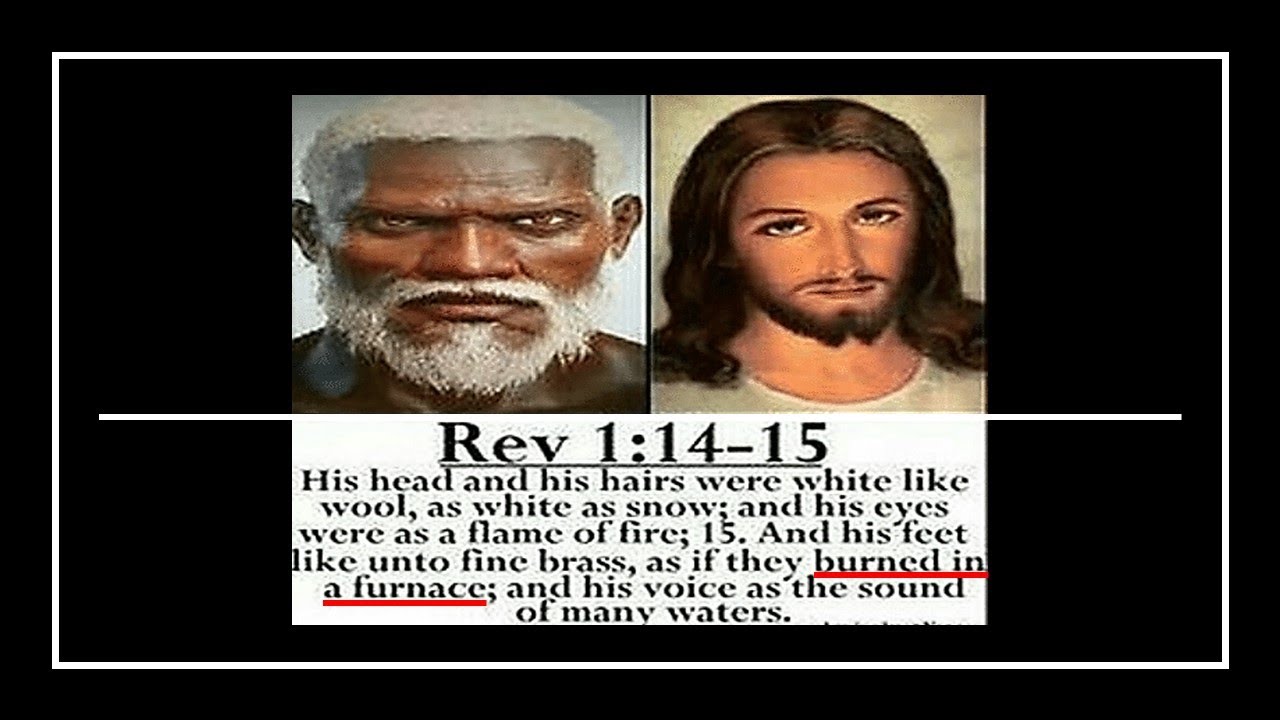 👉WAKE UP!! JESUS" IS A BLACKMAN "Fine Brass BURNED in a Furnace