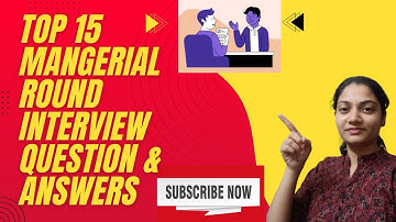 Top 15 Frequently asked Manager Round Interview Questions and Answers in IT #interview #job