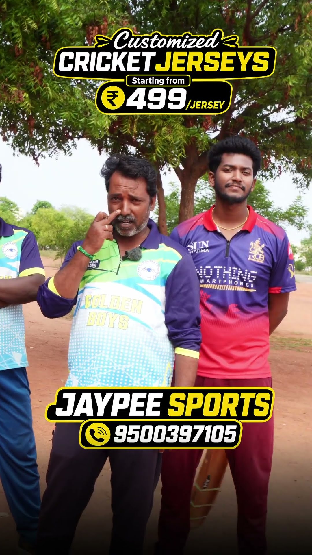 Jaypee Sports custom jersey video