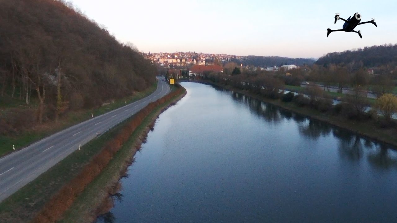 Erster Flug Parrot Bebop 2 + Skycontroller+ Footage (HD)