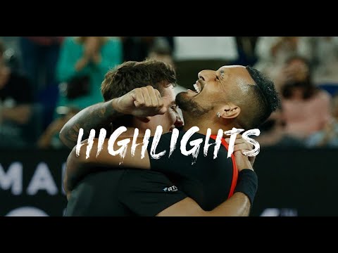 Les temps forts du sacre de Kyrgios et Kokkinankis en double  | Australian Open 2022 | Finale