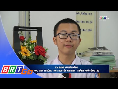 Video Học sinh 14 tuổi BR-VT xuất sắc giành học bổng du học... - YouTube