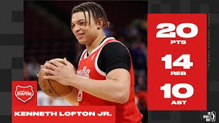 Kenneth Lofton Jr. Records His First Triple-Double in Memphis Hustle Win Over the Squadron!
