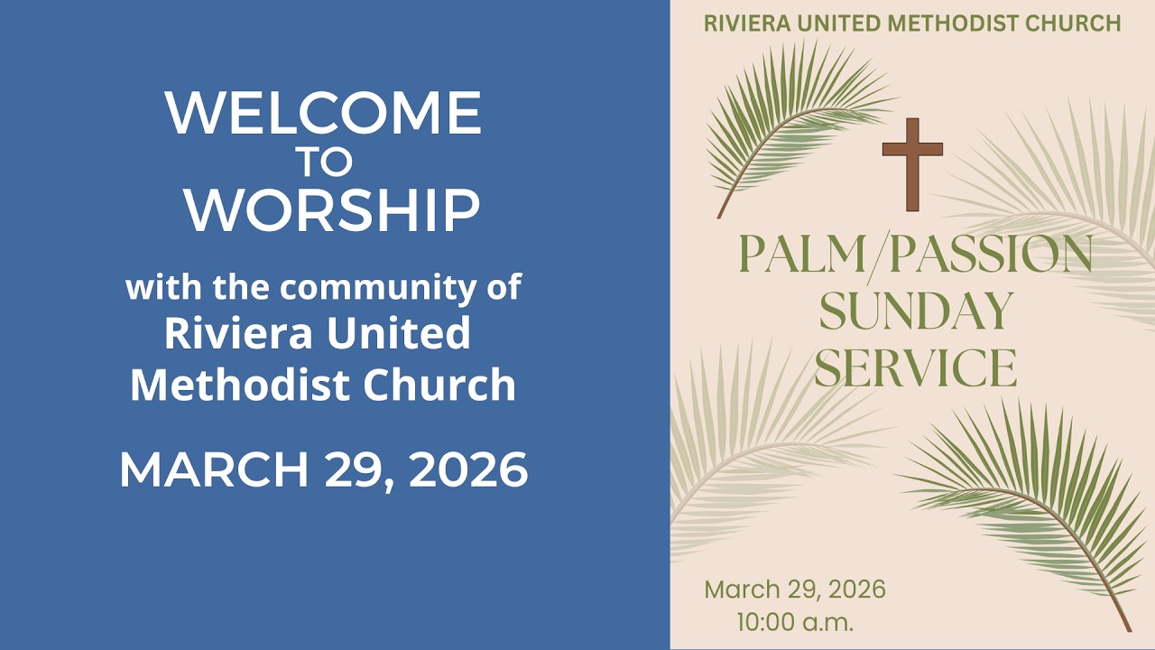 RUMC Online Worship -   MARCH 29, 2026