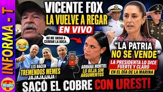FOX DICE QUE LA PRESIDENTA ESTA ARDIDA 😂 VUELVE A METER LA PATA EN VIVO. NO SE LA PERDONAN POR BRUTO