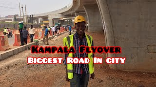 Kampala Flyover On Going Road Works at Clocktower