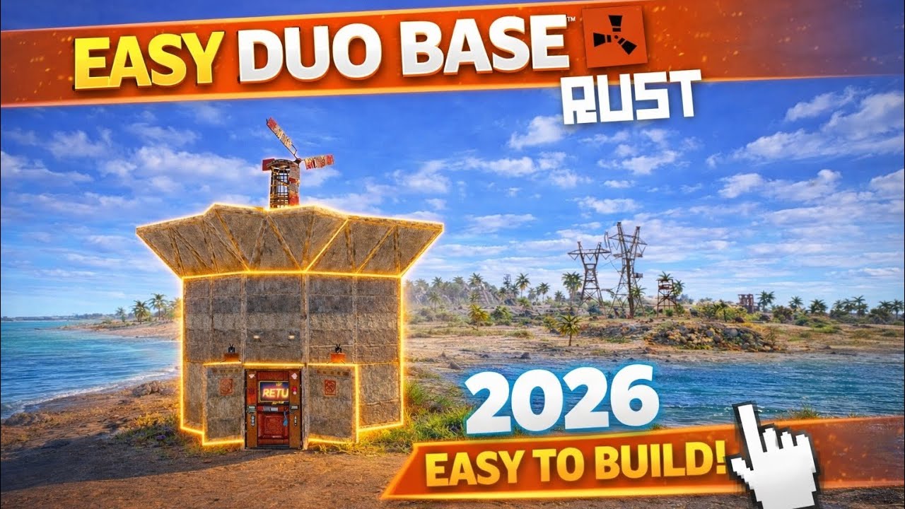 Rust Duo Base Build Guide 2026 | Easy & Cheap Base