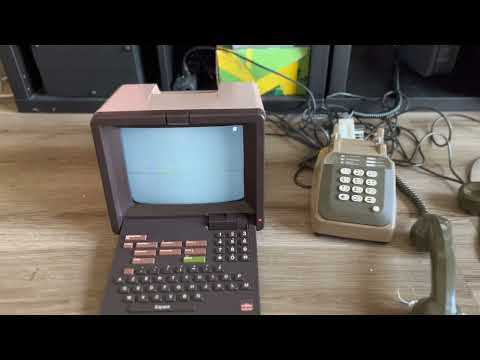 Le Minitel en 2022 (merci l'IUT d'Auxerre vous êtes des malades)