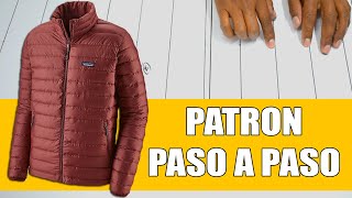 MOLDE PATRON DE CHAQUETA CASACA  ACOLCHADO FACIL|Tips De Confección.