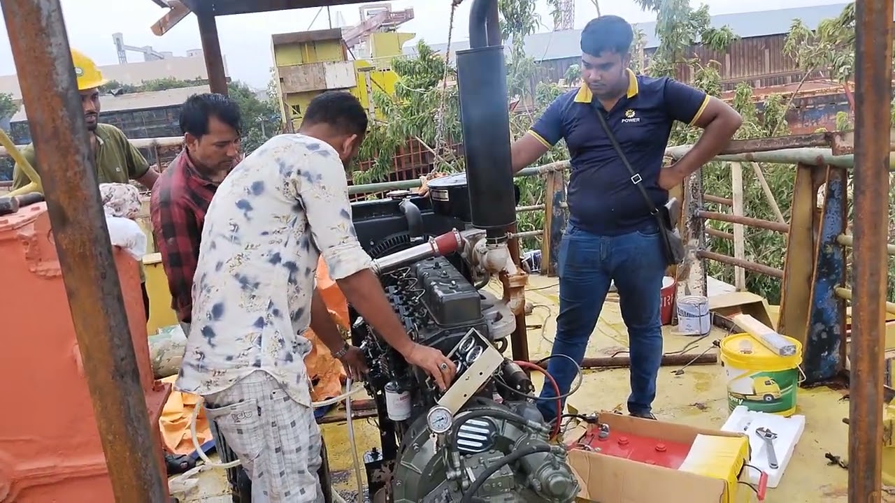 New engine 🚂🚂 first start.. 