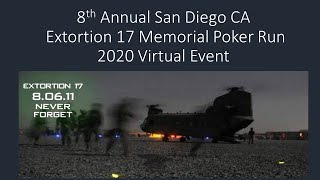 8th Annual Extortion 17 Memorial Poker Run, San Diego CA