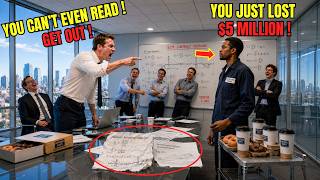 Engineers Mocked Black Delivery Driver 'You Can't Read'—Until He Fixed Their $5M Problem on a Napkin