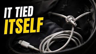 Why Cables Tie Themselves into Knots