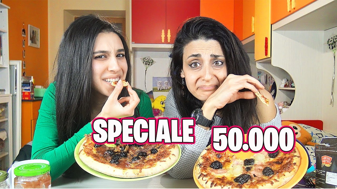 SPECIALE 50.000 ISCRITTI - Pizza Challenge con mamma🍕🤢*Animali fantastici, i segreti di Silente*