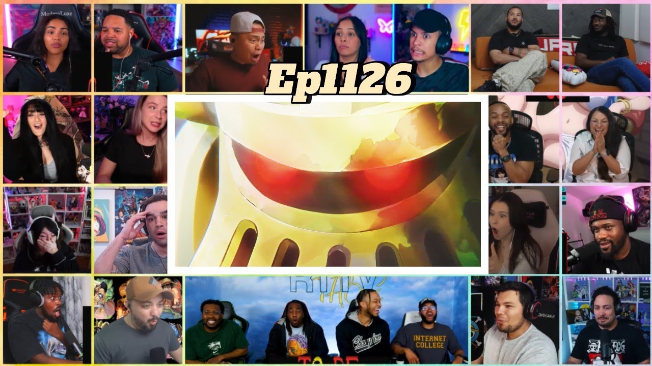 LUFFY vs KIZARU | ONE PIECE EPISODE 1126 | MEGAAAA REACTION MASHUP | ワンピース