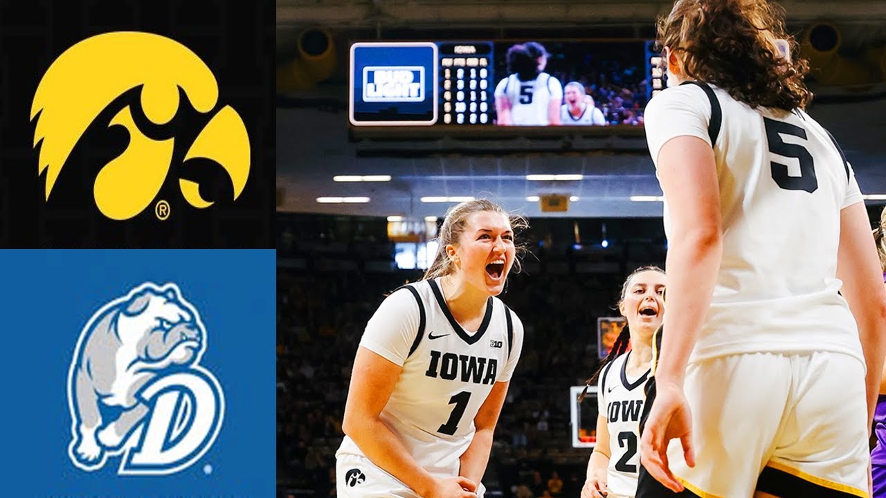 Iowa vs Drake Full Game Women's College Basketball  | NCAA Basketball 2025