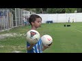 FC Shkupi training session for Sunday game vs Ranotnicki