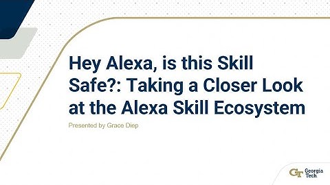 Hey Alexa, is this Skill Safe?: Taking a Closer Look at the Alexa Skill Ecosystem