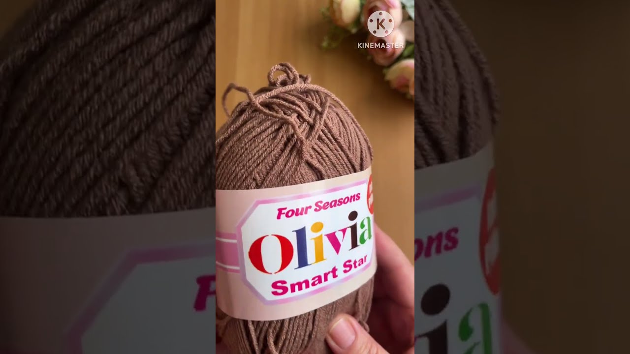 خيوط أوليفيا سمارت ستار #ozzy_crochet #crochet 