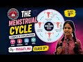 The Menstrual Cycle Explained 🌸 | Class 9 Biology Presentation | Pragati Jha#education #class9th 