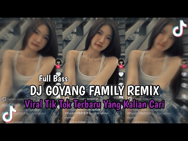 DJ GOYANG FAMILY REMIX || VIRAL TIKTOK 2024 YANG KALIAN CARI class=