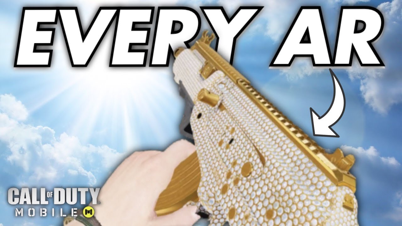 EVERY DIAMOND ASSAULT RIFLE in Call Of Duty: Mobile | CODM DIAMOND AR