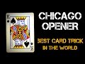 Best card trick in the world | Chicago opener | TUTORIAL